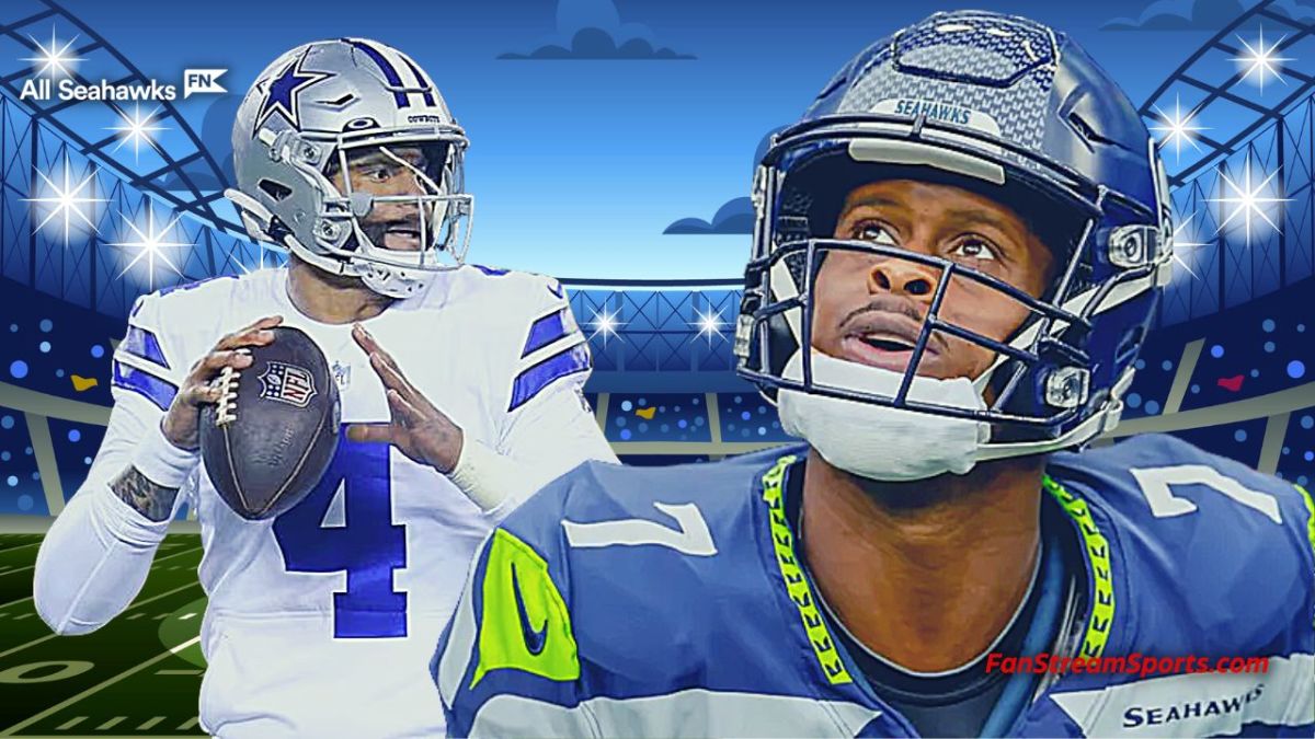 Dak Prescott (L) and Geno Smith